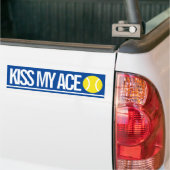 Kus My Ace grappige bumper sticker voor auto of vr (Op Truck)
