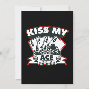 Kus My Ace Poker Player Casino Cards Gambler Cards Kaart