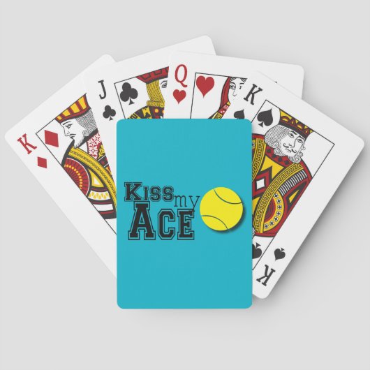 Kus My Ace - speelkaarten (Achterkant)