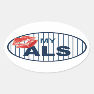 Kus My ALS2 Ovale Sticker