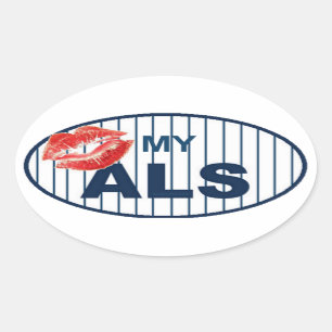 Kus My ALS2 Ovale Sticker