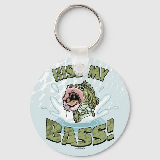 Kus My Bass Big Mouth Fish Gear Sleutelhanger (Voorkant)
