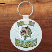 Kus My Bass Big Mouth Fish Gear Sleutelhanger (Voorkant)