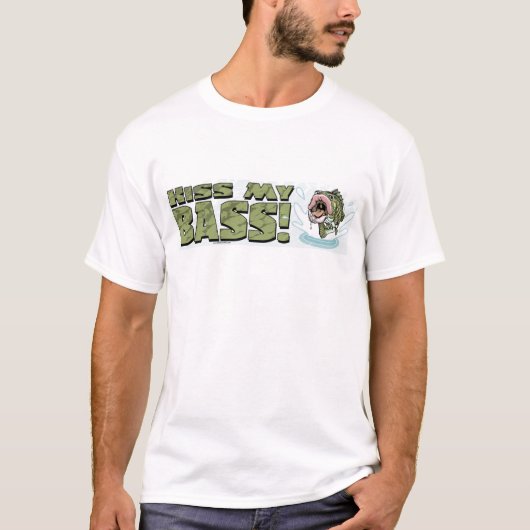Kus My Bass Big Mouth Fish Gear T-shirt (Voorkant)