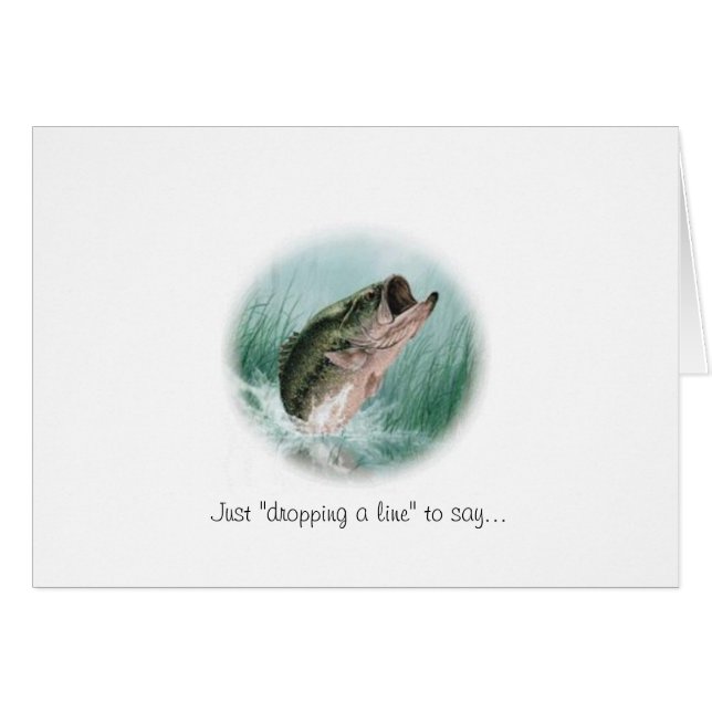 Kus My Bass Card (Voorkant Horizontaal)