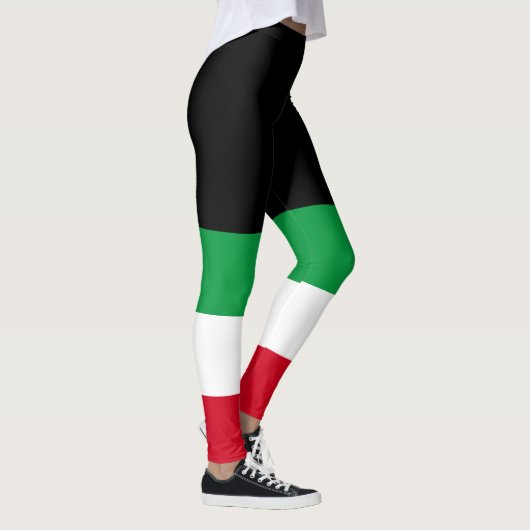 Kus my cannoli grappige Italiaanse vlag Leggings (Rechts)