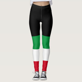 Kus my cannoli grappige Italiaanse vlag Leggings