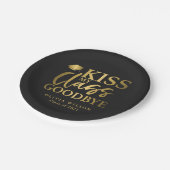 Kus My Class Goodbye Elegant Graduparty Papieren Bordje (Gekanteld)