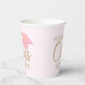 Kus My Class Goodbye Pink Brown Graduparty Papieren Bekers (Rechts)