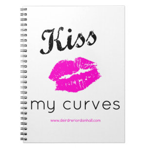 Kus My Curves Sugar, de roman zwoegster Notitieboek