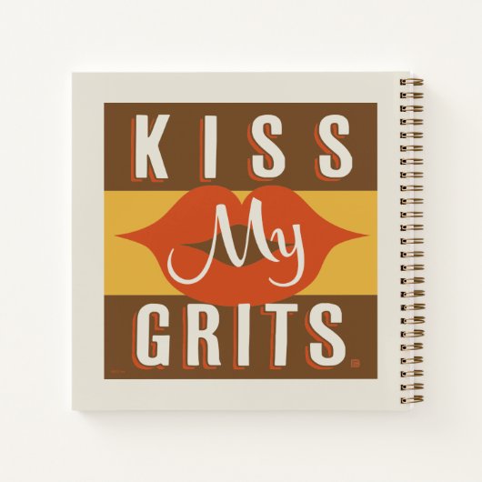 Kus My Grits Notitieboek (Achterkant)