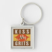 Kus My Grits Sleutelhanger (Voorkant)