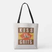 Kus My Grits Tote Bag (Achterkant)
