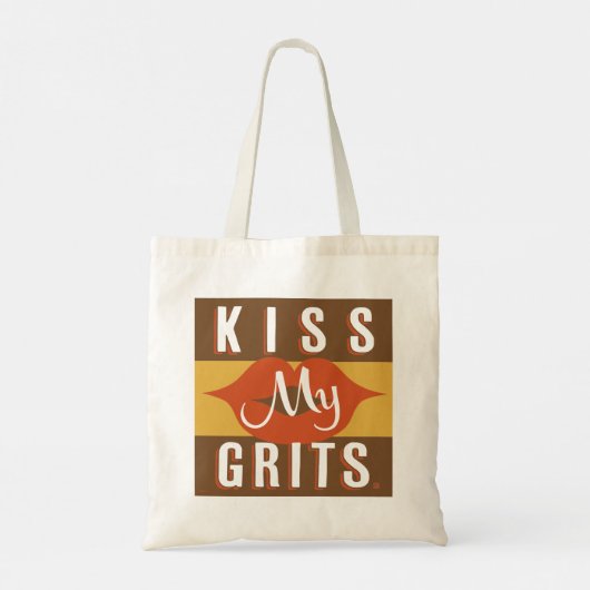 Kus My Grits Tote Bag (Achterkant)