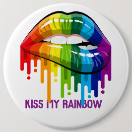 Kus My Rainbow Lips Button