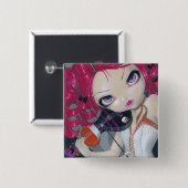 Kus My Violin Button Pin (Voorkant /achterkant)