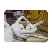 Kus of Cupid and Psyche, door Antonio Canova Magneet (Horizontaal)