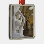 Kus of Cupid and Psyche, door Antonio Canova Metalen Ornament (Rechts)