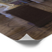 Kus of Cupid and Psyche, door Antonio Canova Poster (Hoek)