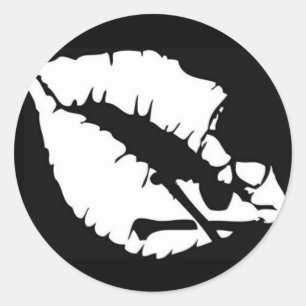 Kus of Death Round Sticker