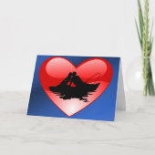 Kus op de Water Kaart (Voorkant)