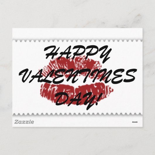 Kus op een Kaart (Achterkant)