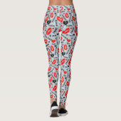 Kus, rode lippen. leggings (Achterkant)