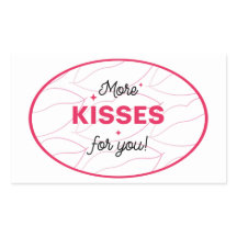 Kus Roze Rode Lippen Romantische Liefde.