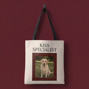 Kus Specialist Grappige Honden Foto Tote Bag