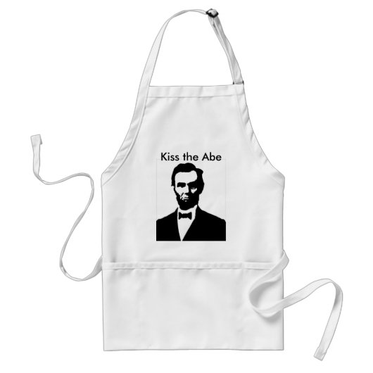 Kus the Abe Standaard Schort (Voorkant)