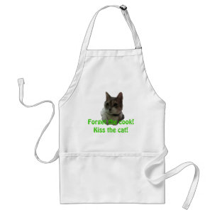 Kus the Cat Apron Standaard Schort