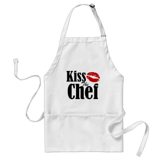 Kus The Chef | Apron Standaard Schort (Voorkant)