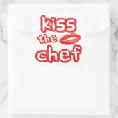 Kus The Chef Square Sticker (Tas)