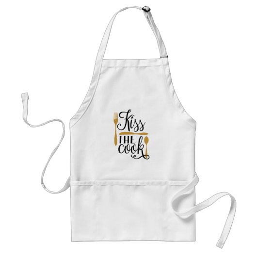 Kus the Cook Apron Standaard Schort (Voorkant)