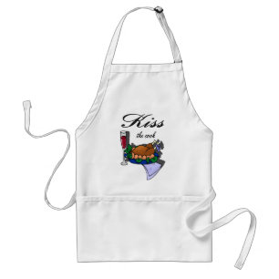 "Kus the Cook" Apron Standaard Schort