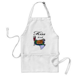 "Kus the Cook" Apron Standaard Schort