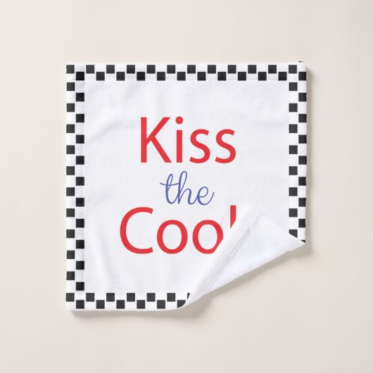 Kus the Cook Bad Handdoek (Wasdoekje)