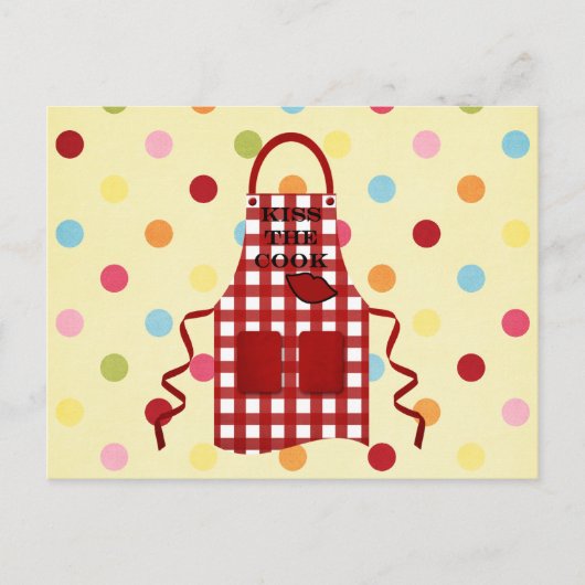 Kus the Cook Briefkaart (Voorkant)