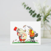 Kus the Cook Briefkaart (Staand voorkant)