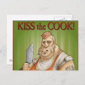 Kus the Cook Briefkaart (Voorkant / Achterkant)