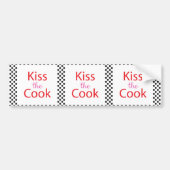 Kus the Cook Bumpersticker (Voorkant)