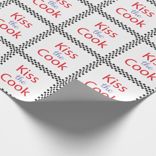 Kus the Cook Cadeaupapier (Hoek)