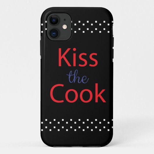 Kus the Cook Case-Mate iPhone Case (Achterkant)