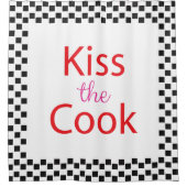 Kus the Cook Douchegordijn (Voorkant)
