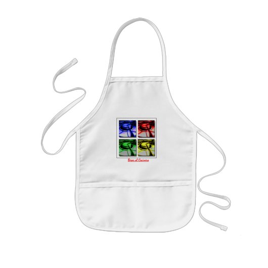 Kus the Cook Espanol Apron Kinder Schort (Voorkant)