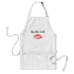 Kus the Cook Funny Quote Standaard Schort