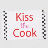 Kus the Cook Golfhanddoek (Horizontaal)