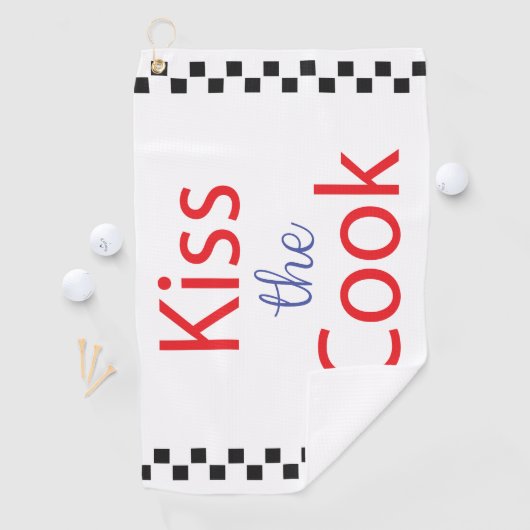 Kus the Cook Golfhanddoek (Insitu)