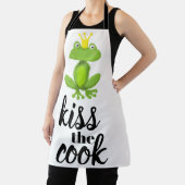 Kus the Cook Green Frog Crown Funny Schort (Insitu)