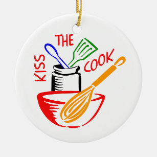 Kus the Cook Keramisch Ornament